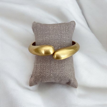 Bracelete Lumière Fosco Gota - Dourado