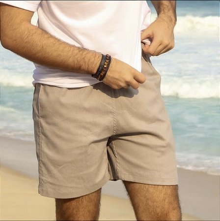 Short Siena - Linho Fendi Liso
