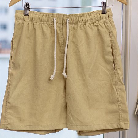 Short Faenza - Linho Manteiga Liso