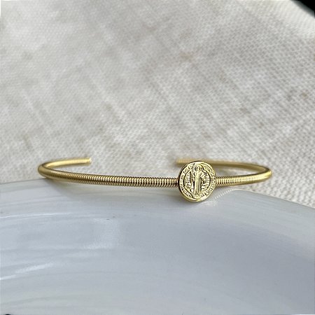 Bracelete Mola São Bento - Dourado