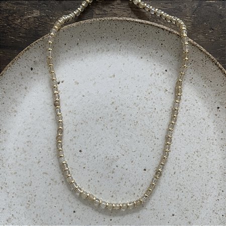 Colar Pedras Naturais - P - Rutilado