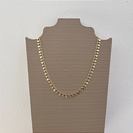 Choker Mini Confetes e Estrelas
