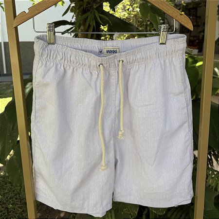 Short Aosta - Linho Branco