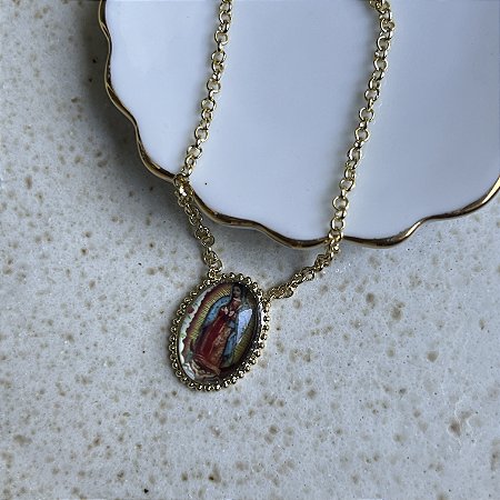 Colar Todos os Santos - N. S. Guadalupe - Longo