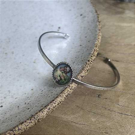 Bracelete - São José - Ródio
