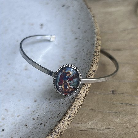 Bracelete - São Miguel - Ródio