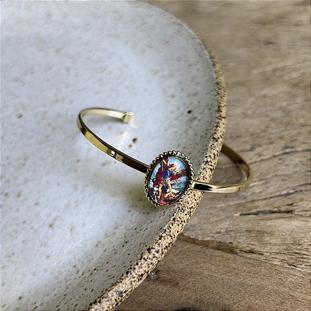 Bracelete - São Miguel - Dourado