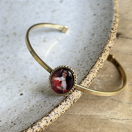 Bracelete - Santa Terezinha - Dourado