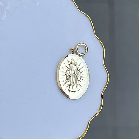 Pingente - N. S. Graças - Dourado - P