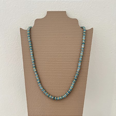 Colar Murano - P - Turquesa