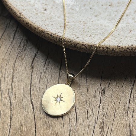 Corrente Veneziana Medalha de Oito Pontas