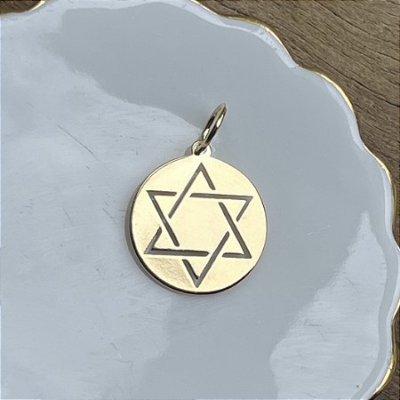 Medalha Estrela de David - M