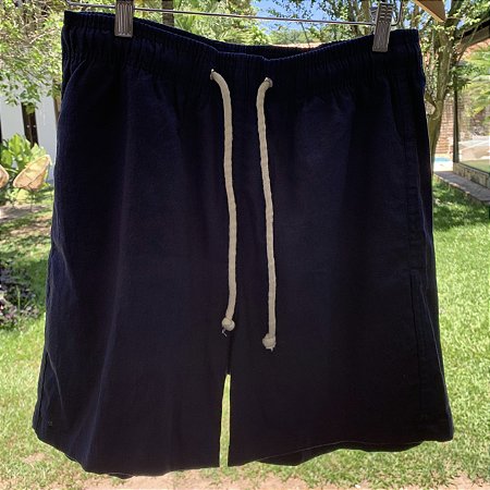 Short Urbino - Linho Marinho
