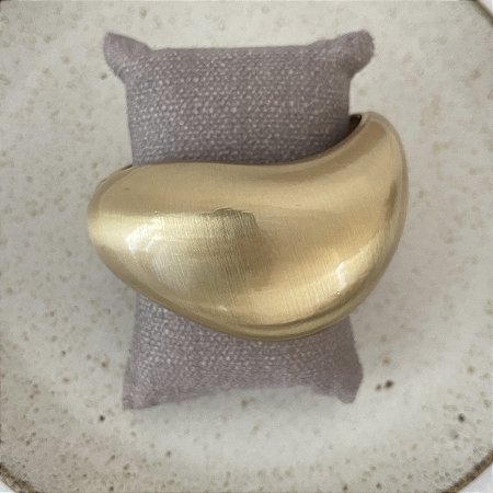 Bracelete Orgânico Lumière - Largo - Dourado