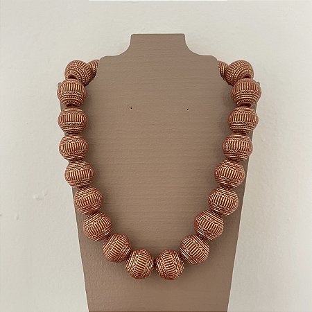 Colar Boho - Vermelho