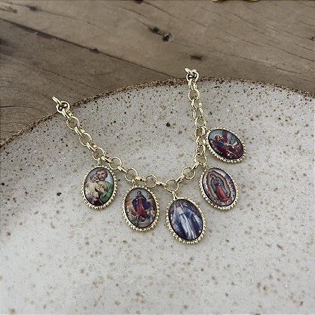 Pulseira Elos Portugueses - Cinco Santos