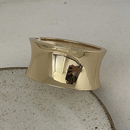 Bracelete Curvo - Dourado
