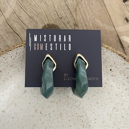 Argola Petra - Verde