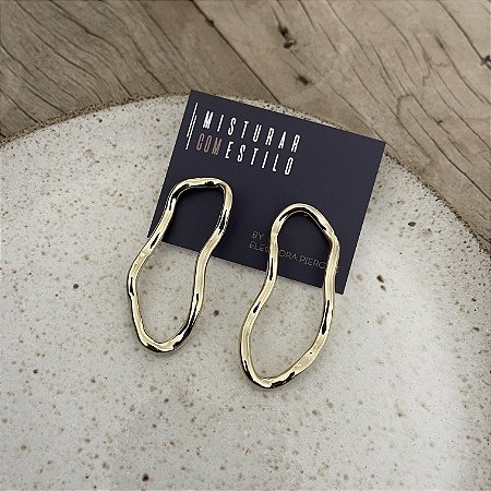 Argola Orgânica Vazada