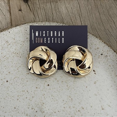 Brinco Rosca - G - Dourado