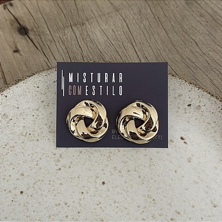 Brinco Rosca - P - Dourado