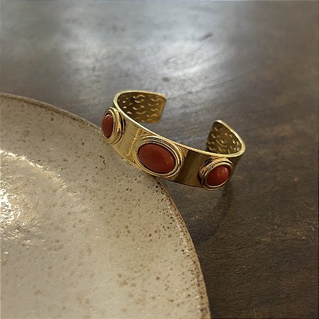 Bracelete Aurora - Terracota