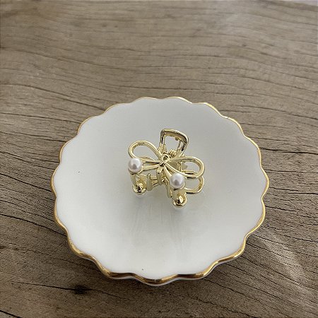 Presilha Laço com Pérola