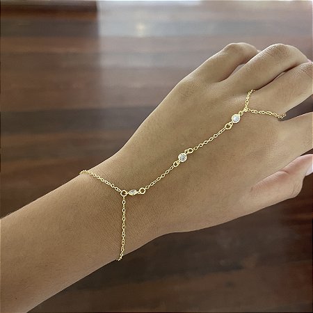 Pulseira Cora - Cristais
