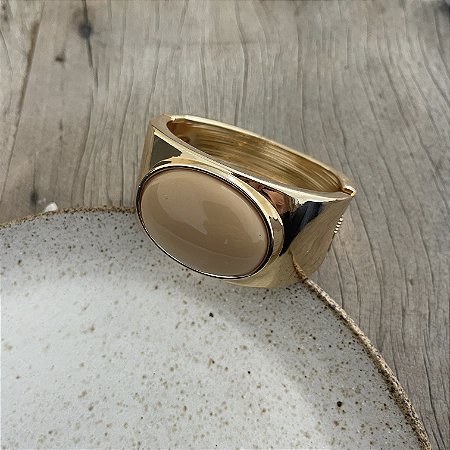 Bracelete Petra Pedra - Nude