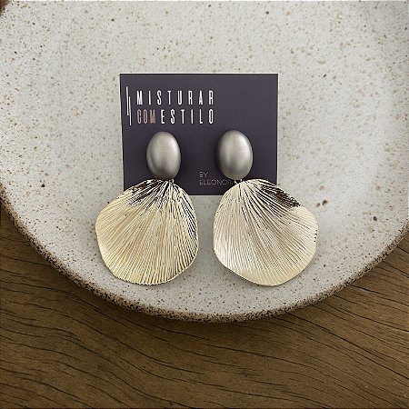 Brinco Concha Max - Bicolor
