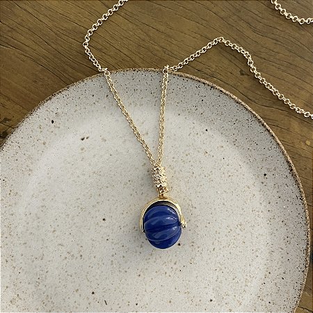 Colar Pitanga - Marinho