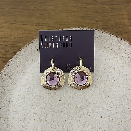 Brinco Petra Redondo - Lavanda