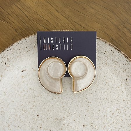 Brinco Concha - Madrepérola