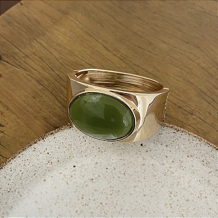 Bracelete Petra Pedra - Verde