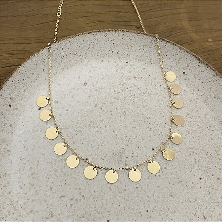 Colar Meia Corrente Confete