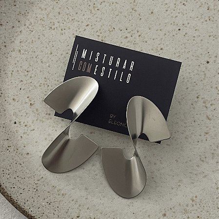 Brinco Lumière Sabrina - Ródio