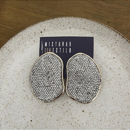 Brinco Festa Brilho Orgânico - Bicolor