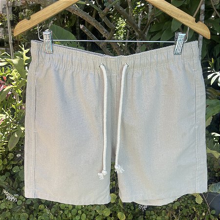 Short - Linho Areia
