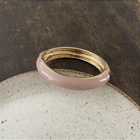 Bracelete Orla Esmaltado - Rose