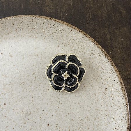 Broche Flor Camélia