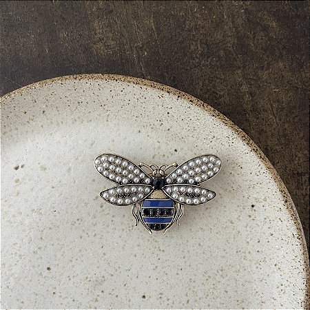 Broche Libélula - Safira