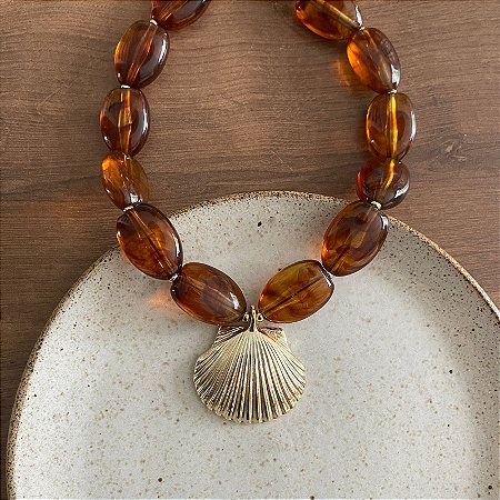 Colar Orla Concha - Tartaruga