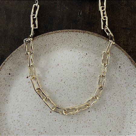Colar Corrente Lumiére - Dourada