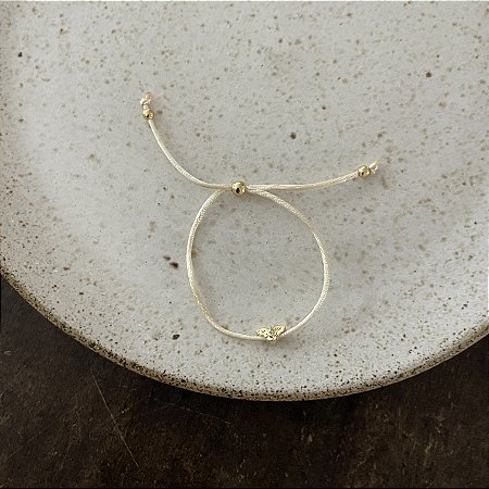 Pulseira de Seda Espírito Santo - Off
