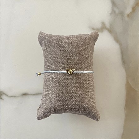Pulseira de Seda Espírito Santo - Azul