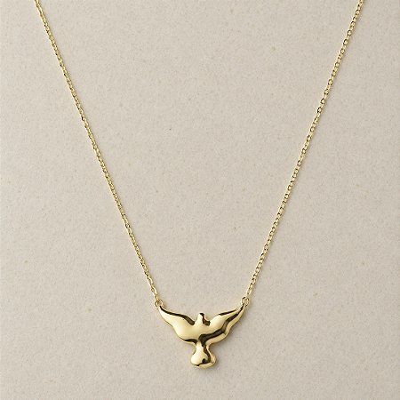 Colar Espírito Santo Orgânico - Dourado