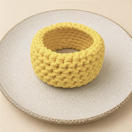 Bracelete Macramê - Amarelo