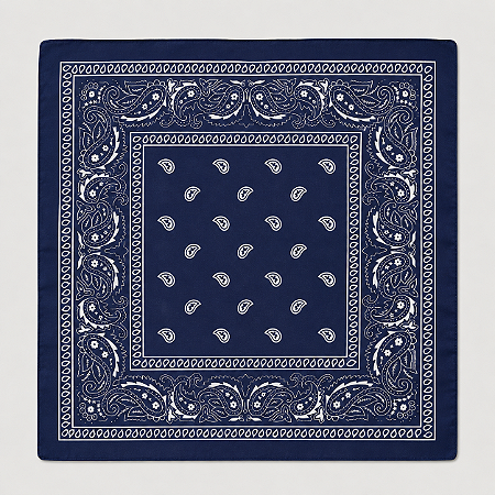 Lenço - Bandana Azul
