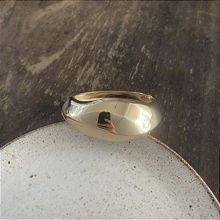 Bracelete Onda - Dourado