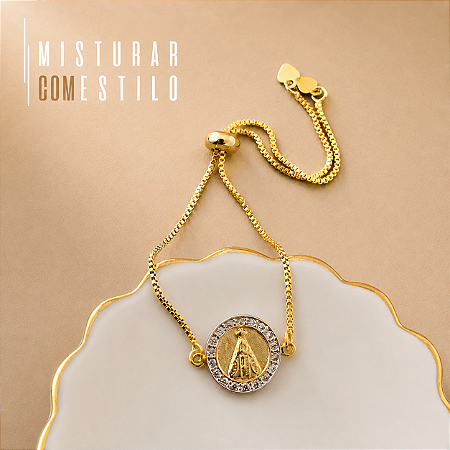 Pulseira Ajustável N. S. de Aparecida